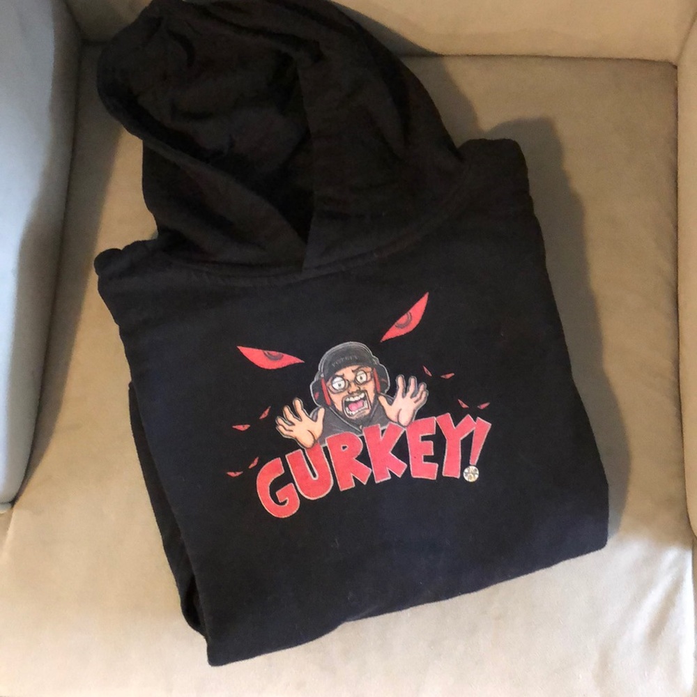 Turkey Gurkey! FGTEEV hoodie youth large euc!
